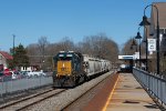 L077 with CSXT 2548 Passes Brunswick Station